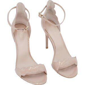 Rachel Zoe Women's Ava Scallop Ankle-Strap Pump Cameo US 9 M